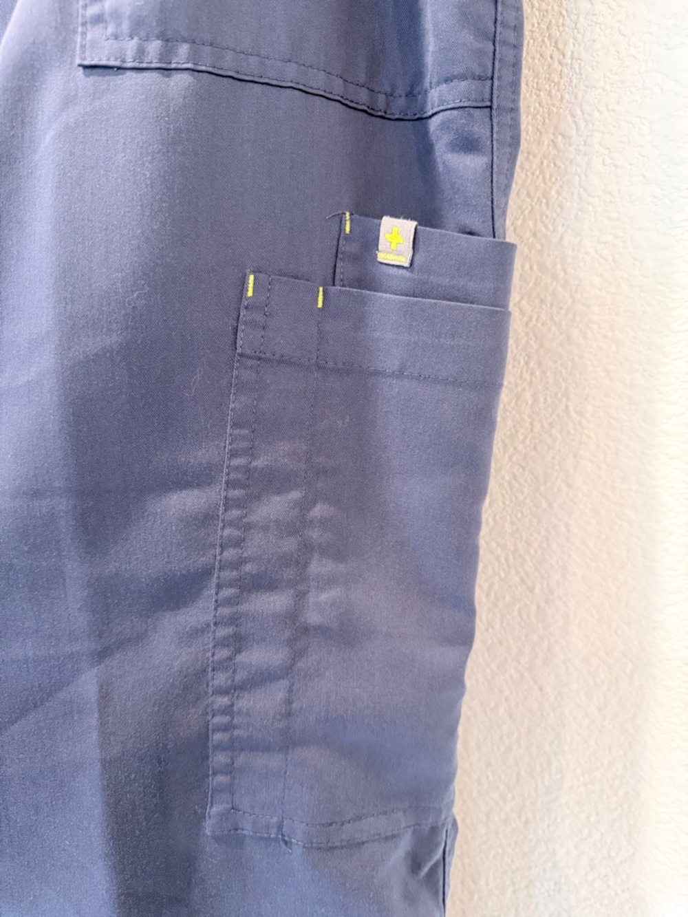FIGS Cairo Scrub Pants Mens Blue M Elastic Waist Cargo Utility Pockets Unisex - Picture 5 of 9